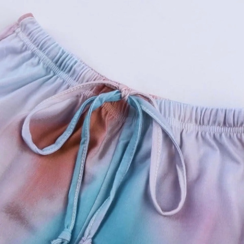 Tie Dye Tank & Short Lounge Set - Picture 3 of 3